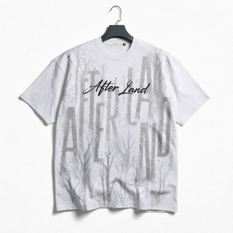 تی شرت دورس دونخ پنبه باکسی AfterLand