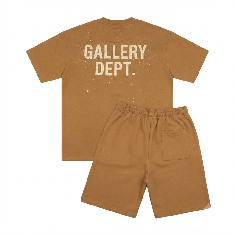 ست تیشرت و شلوارک دورس دونخ لاکرا GALLERY DEPT