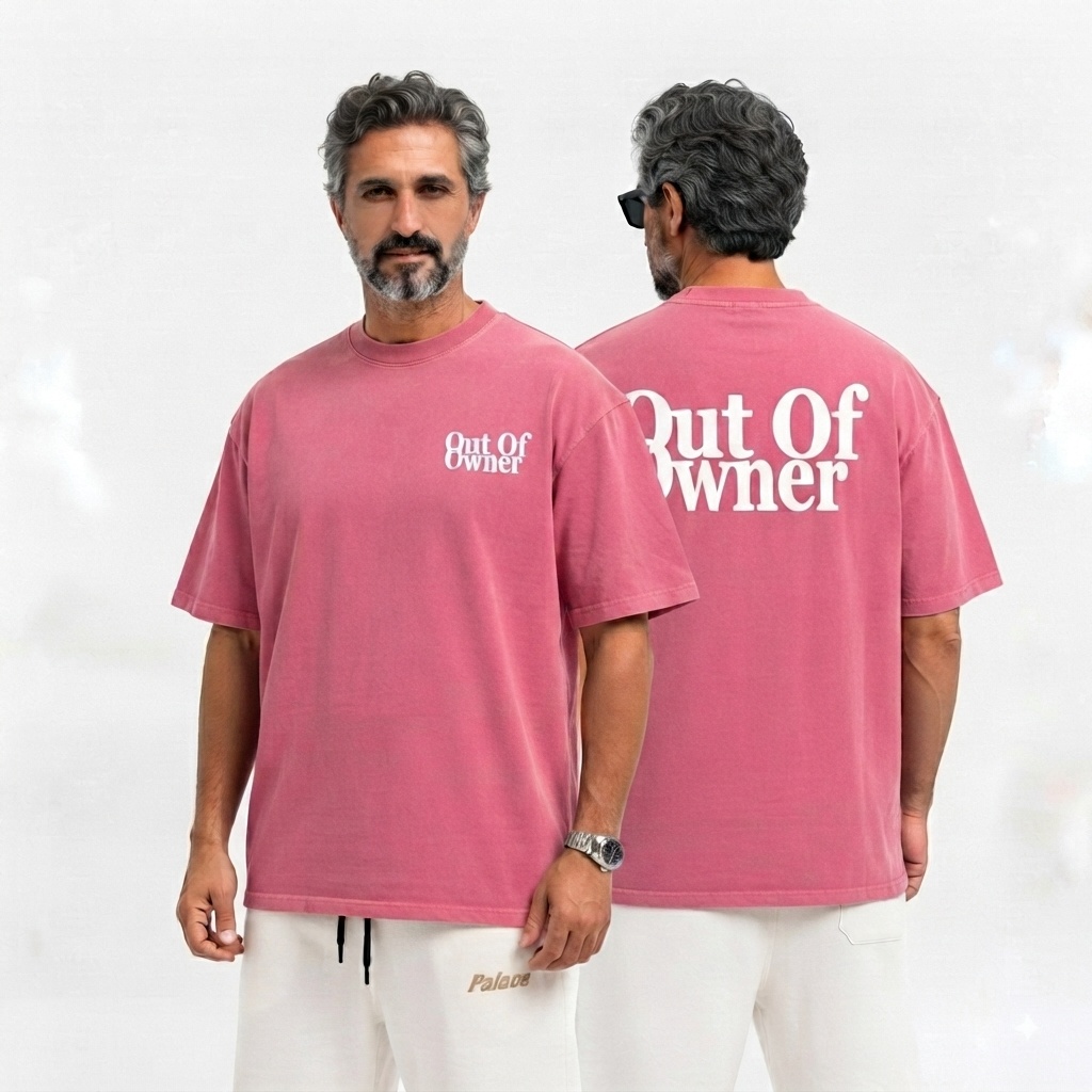 تیشرت باکسی ماکان out of owner