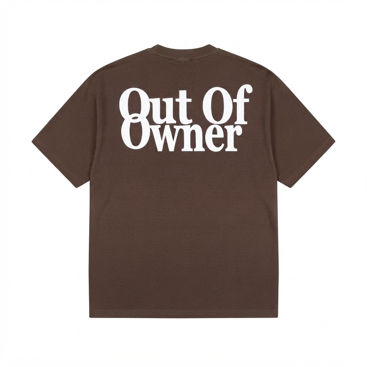 تیشرت باکسی ماکان out of owner