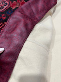 وست زنانه طرح چرم داخل کرکی